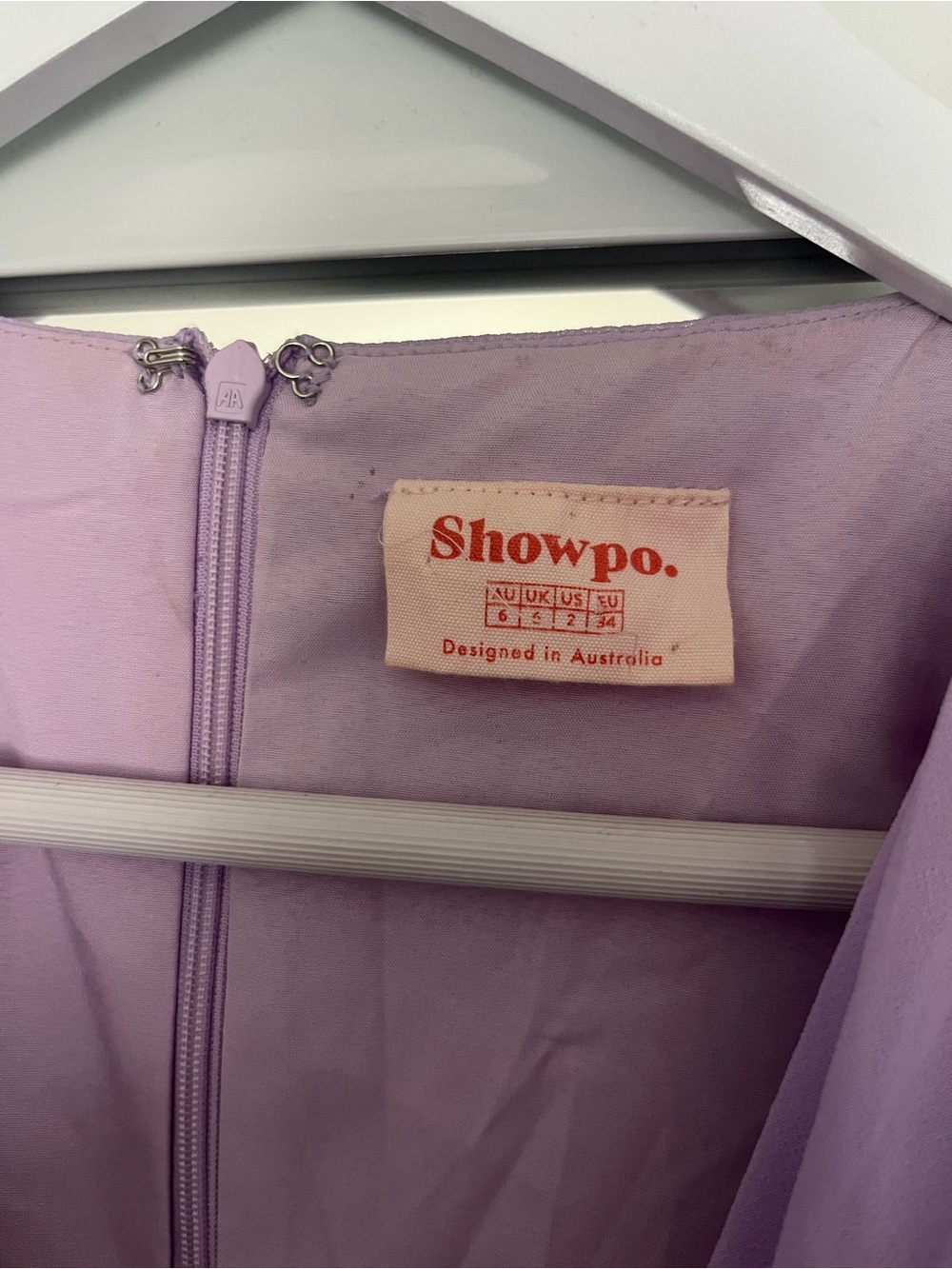 Showpo Lavender Ruffle Dress - Picture 2 of 2